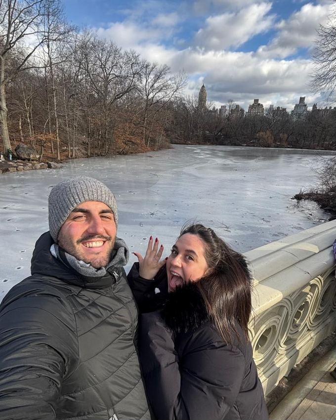 Álvaro y Rocío en Central Park